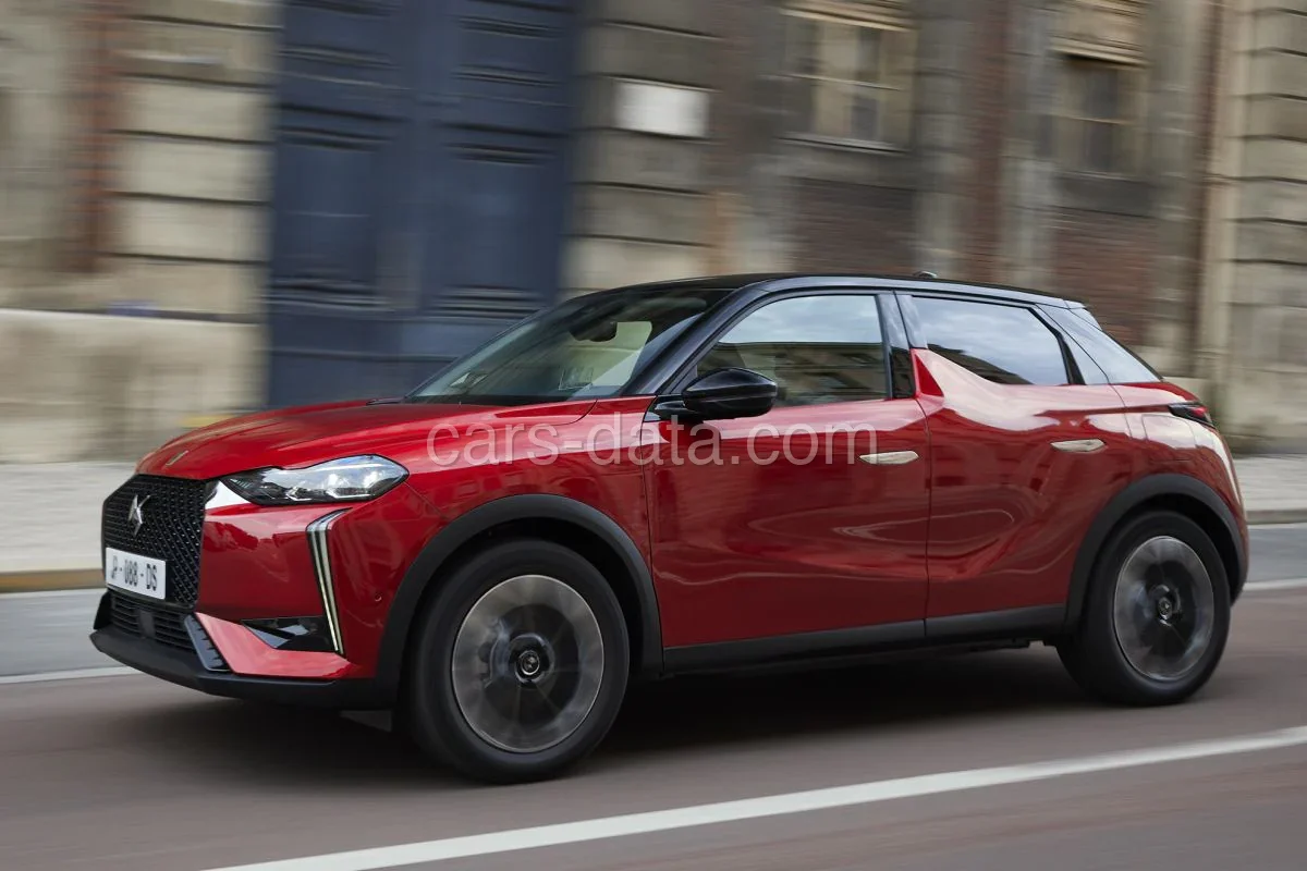 DS 3 E-Tense Performance Line 2026 front view