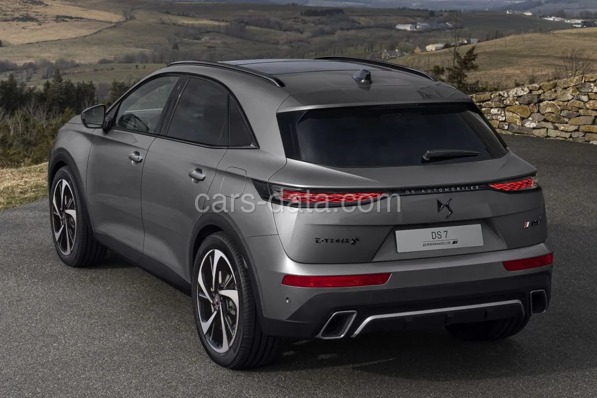 DS 7 E-Tense 225 Performance Line 2022 front view