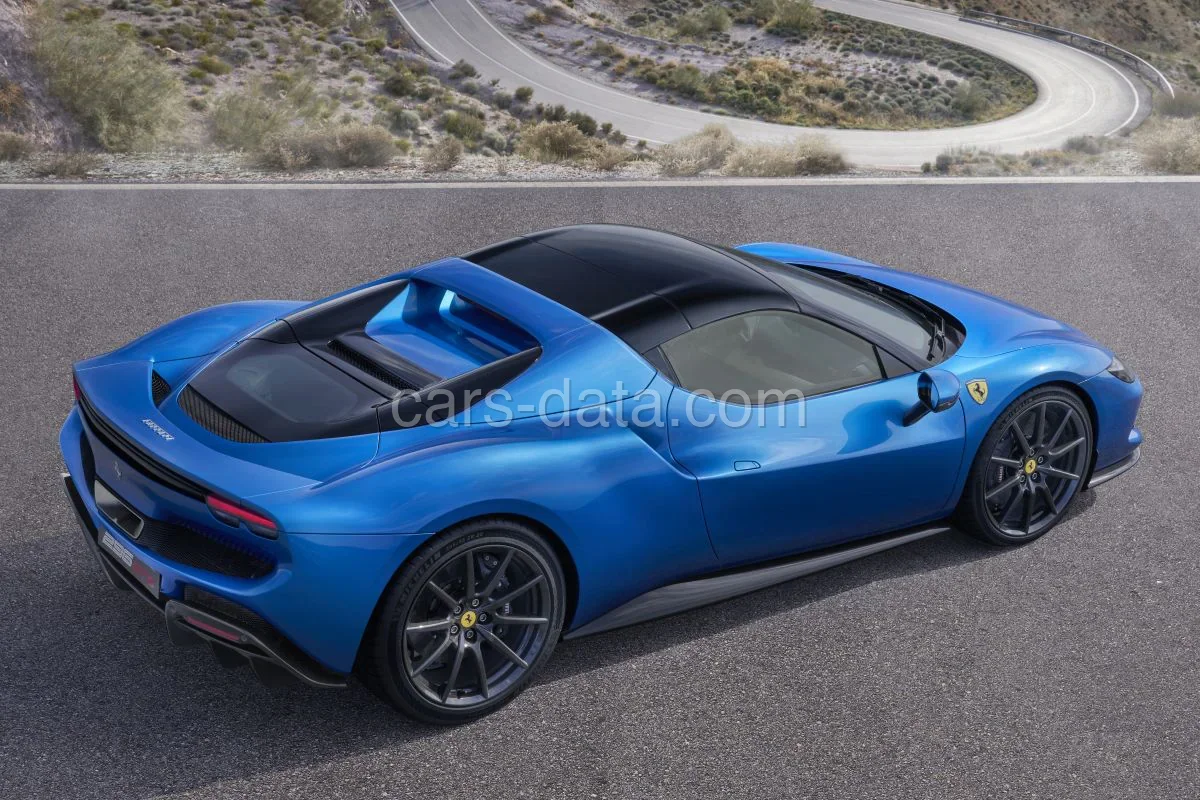 Ferrari 296 GTS 2023 front view