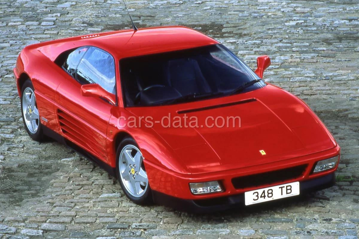 Ferrari 348 GTB 1993 front view