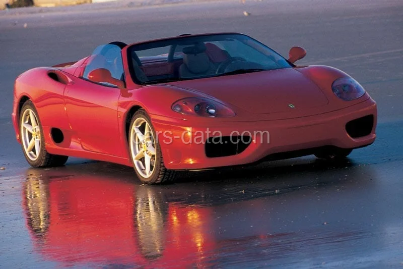 Ferrari 360 Spider F1 2000 front view