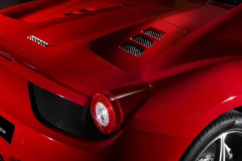 Ferrari 458 Spider HELE 2011 view 3