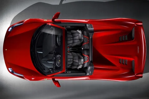 Ferrari 458 Spider HELE 2011 view 4
