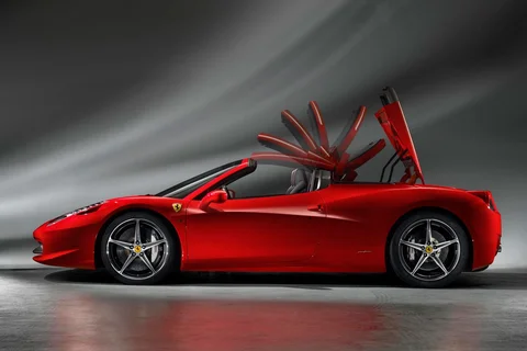 Ferrari 458 Spider HELE 2011 view 5