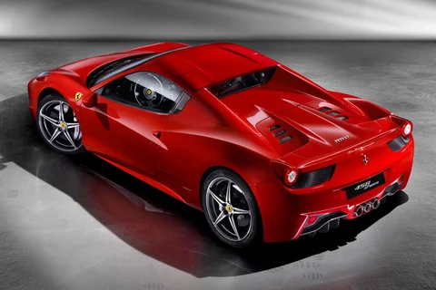 Ferrari 458 Spider HELE 2011 view 9