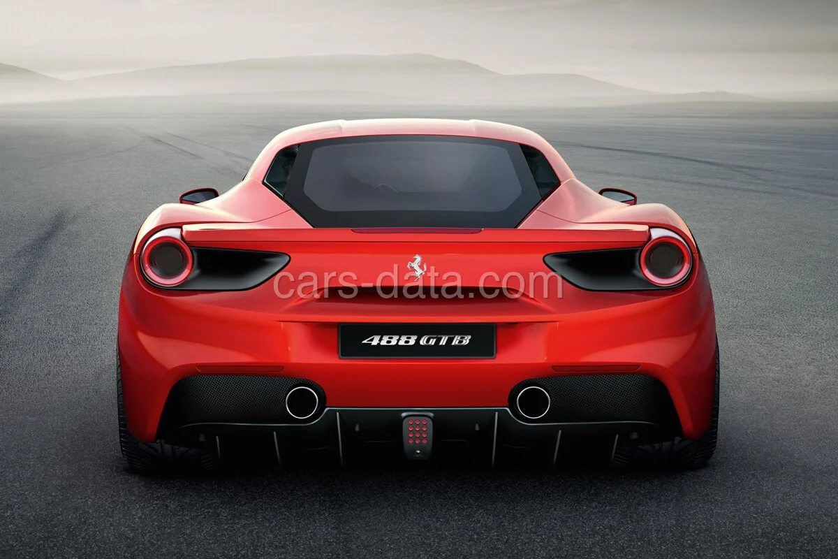 Ferrari 488 GTB 2015 front view
