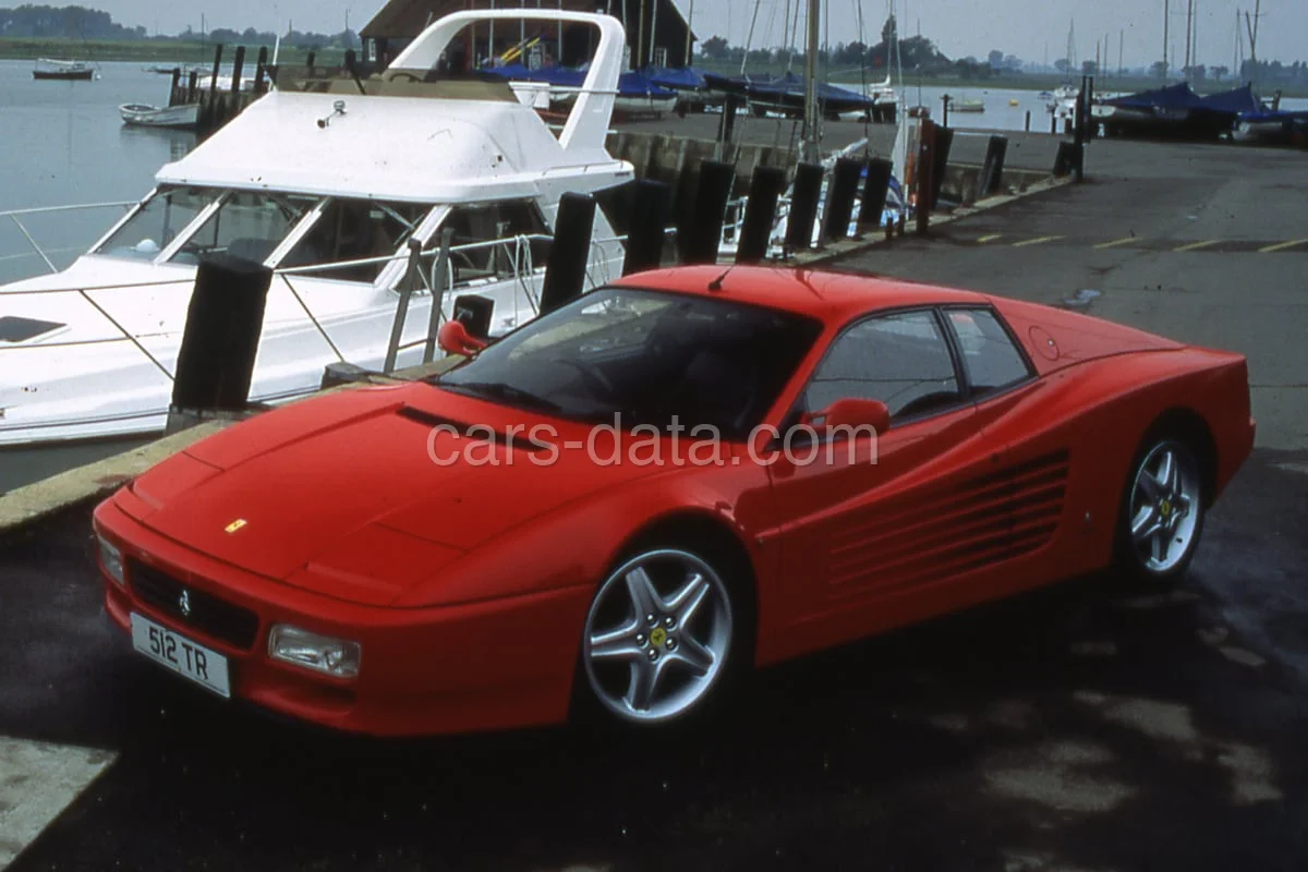 Ferrari 512 TR 1992 front view