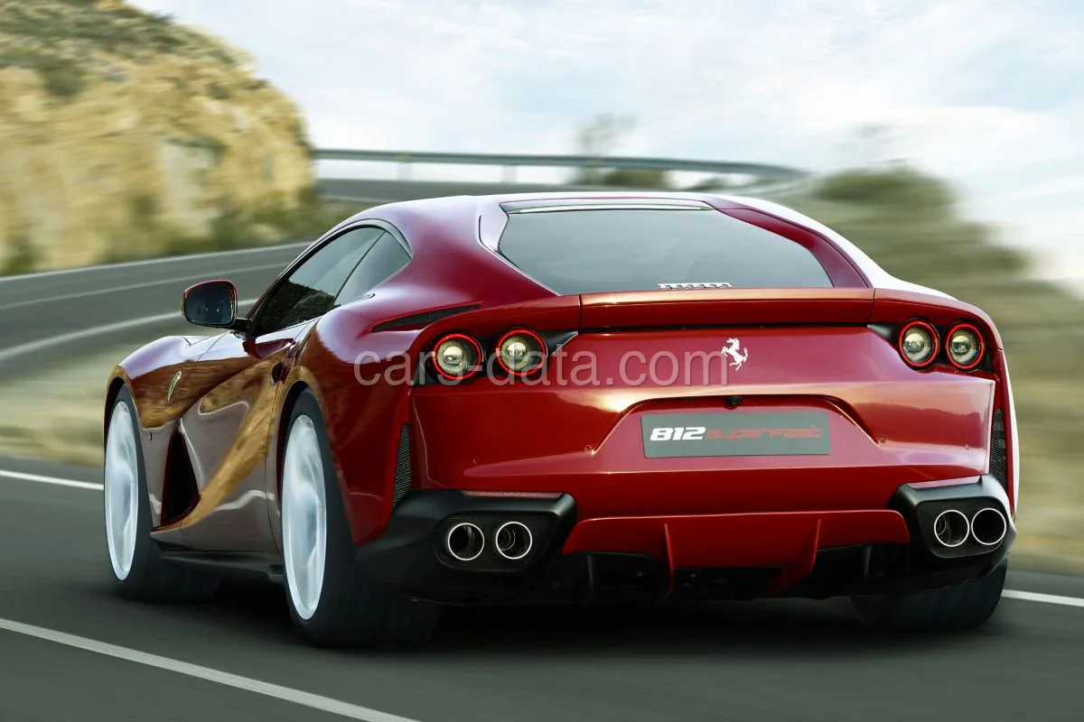 Ferrari 812 Superfast 2017 front view