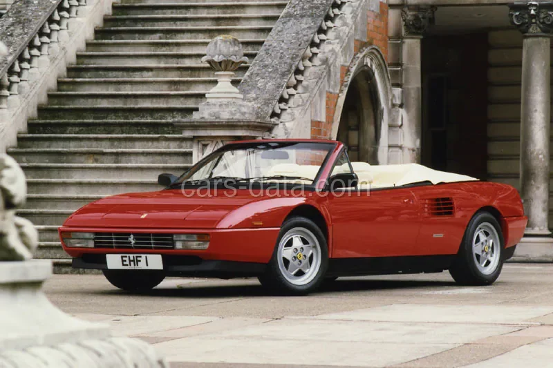 Ferrari Mondial t Cabriolet 1989 front view