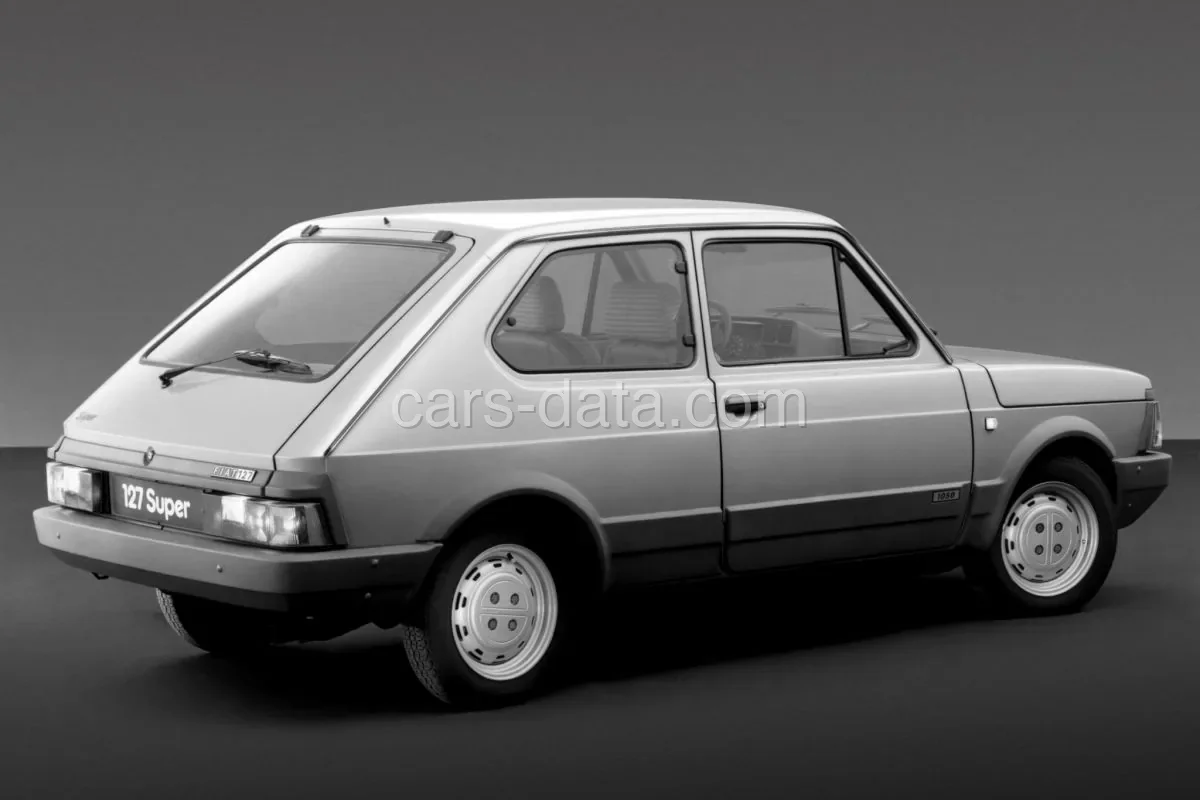 Fiat 127 900 Special 1981 front view