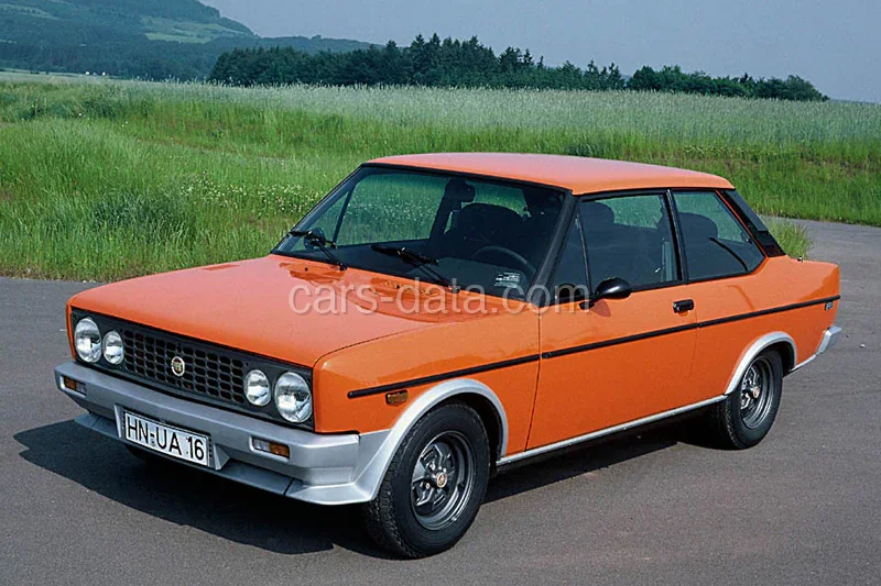 Fiat 131 2000 Racing 1978 front view