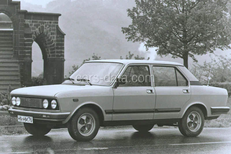 Fiat 132 2500 Diesel 1978 front view