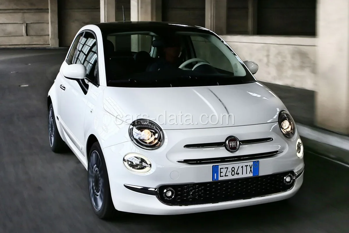 Fiat 500 1.2 Star 2019 front view