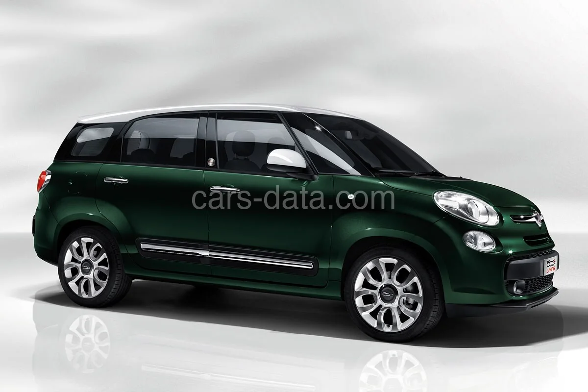 Fiat 500L Living 1.6 MultiJet 105 Easy 2013 front view