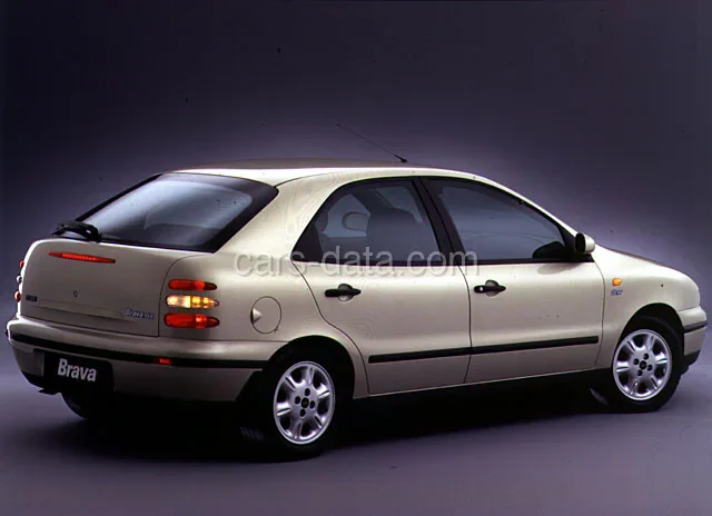 Fiat Brava 1.9 Tds 75 S 1996 front view