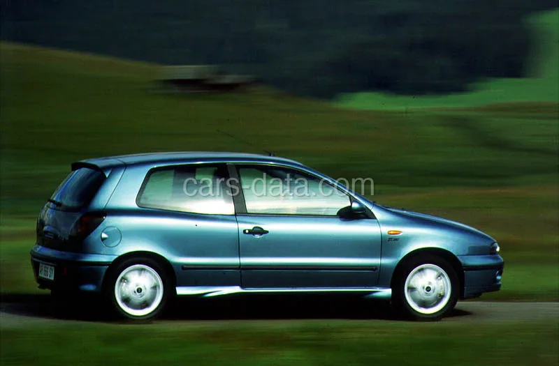 Fiat Bravo 1.9 D S 1995 front view