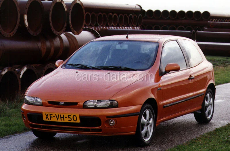 Fiat Bravo 1.8 16V GT 1998 front view