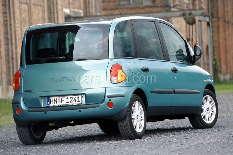 Fiat Multipla 1.6 16v SX 2002 front view