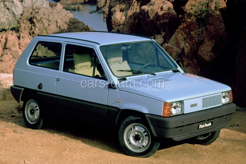 Fiat Panda 34 1982 front view