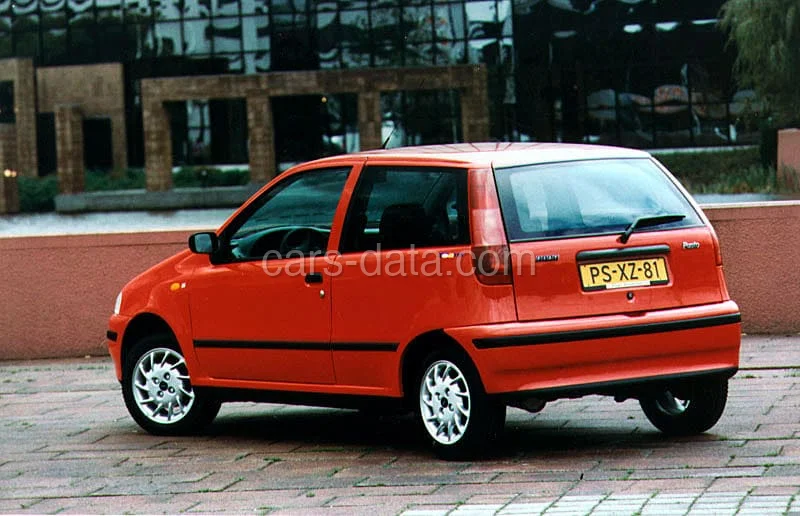 Fiat Punto 60 SX 1994 front view