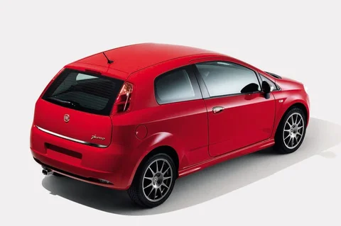 Fiat Punto Grande Punto 1.2 Active 2008 view 3