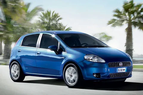 Fiat Punto Grande Punto 1.2 Active 2008 view 2