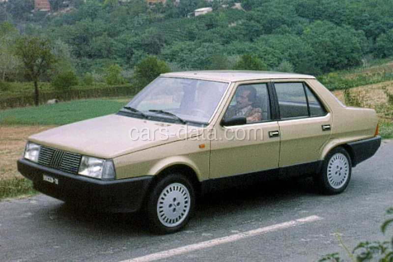 Fiat Regata Diesel 1984 front view