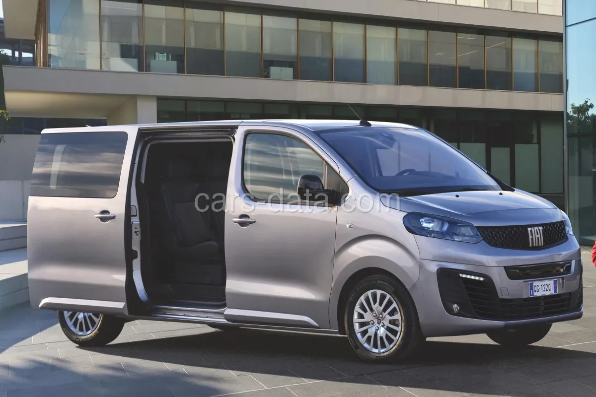 Fiat Scudo e-Scudo Combi L2H1 50kWh 2022 front view