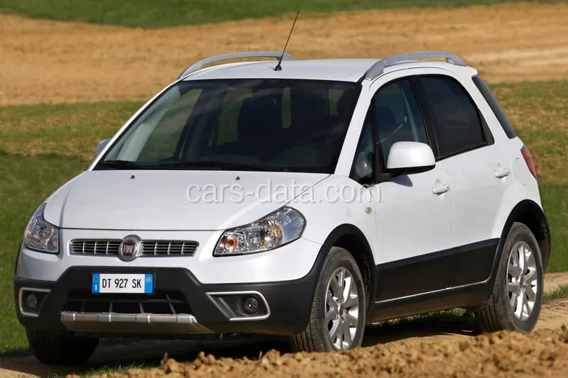 Fiat Sedici 1.6 16v Dynamic 2009 front view
