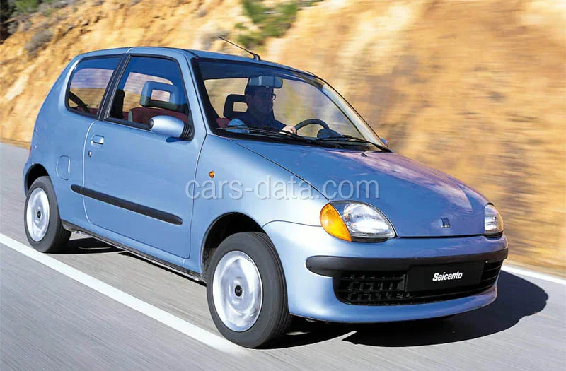 Fiat Seicento 900 i.e. SX 1998 front view