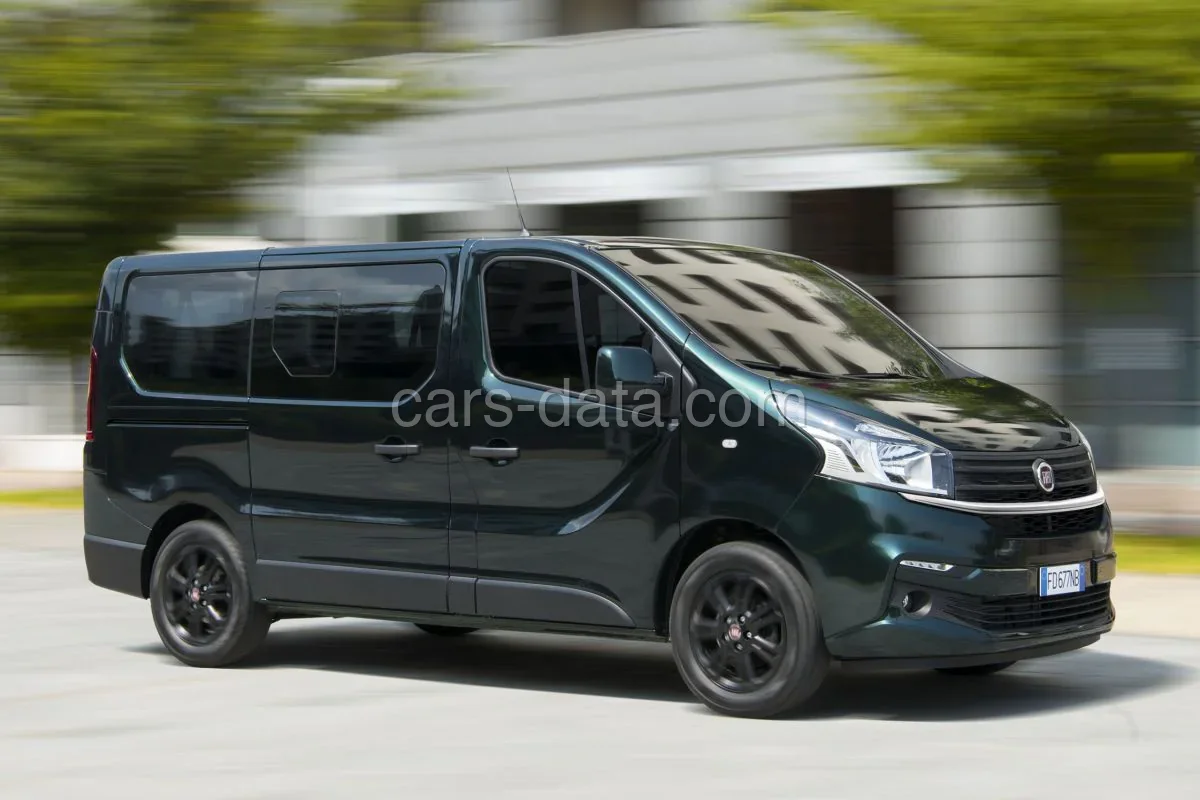 Fiat Talento L2H1 1.6 MultiJet 95hp 2016 front view