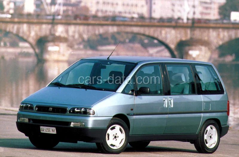 Fiat Ulysse 2.0 JTD S 2000 front view