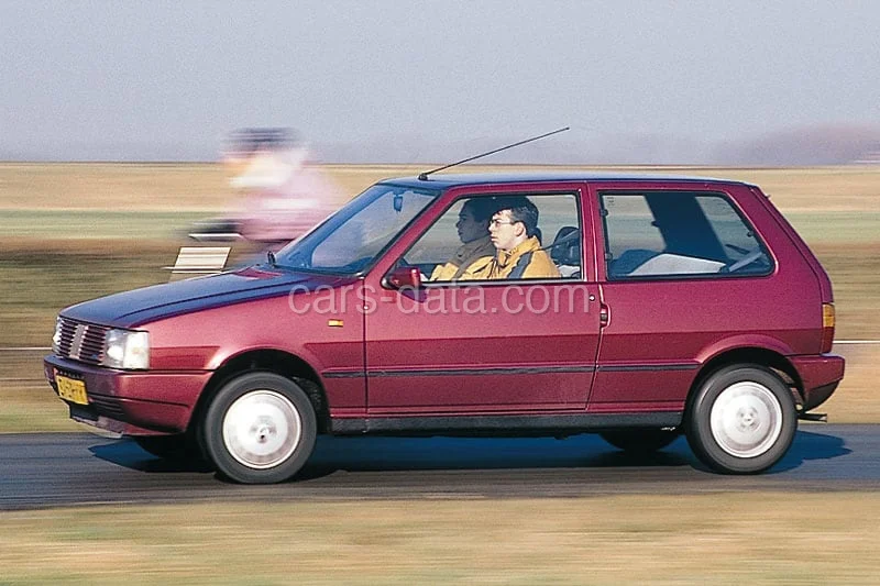 Fiat Uno 60 D 1986 front view