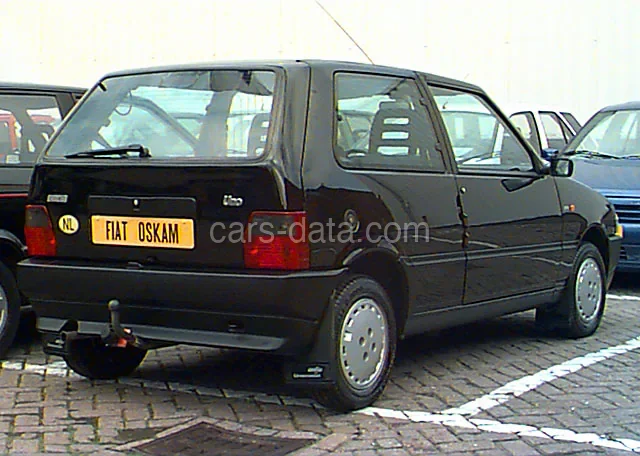 Fiat Uno 1.0 i.e. S 1989 front view