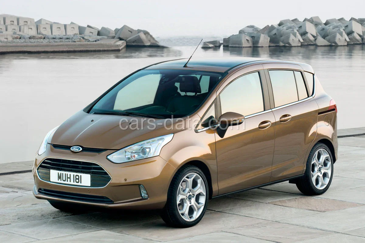 Ford B-MAX 1.6 Ti-VCT Titanium 2012 front view