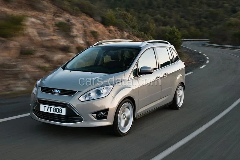 Ford C-MAX Grand C-MAX 1.6 EcoBoost 150hp Edition Plus 2014 front view