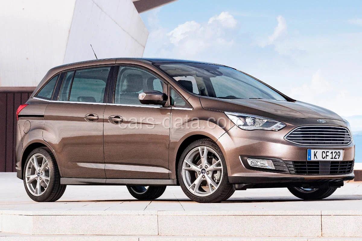 Ford C-MAX Grand C-MAX 1.5 EcoBoost 182hp Titanium 2015 front view