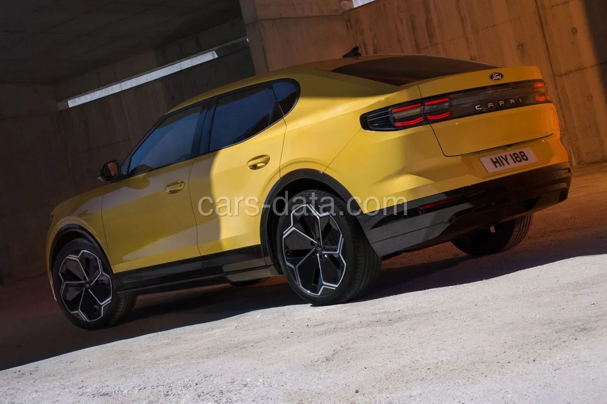 Ford Capri Extended Range AWD Premium 2024 front view