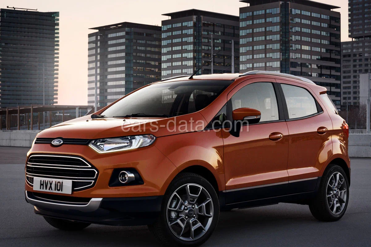 Ford EcoSport 1.5 Ti-VCT Titanium 2014 front view