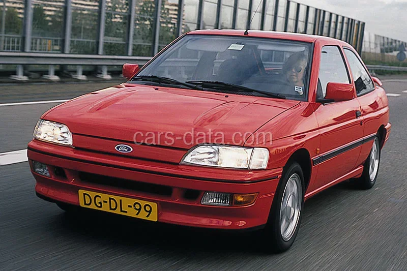 Ford Escort RS 2000i 1991 front view