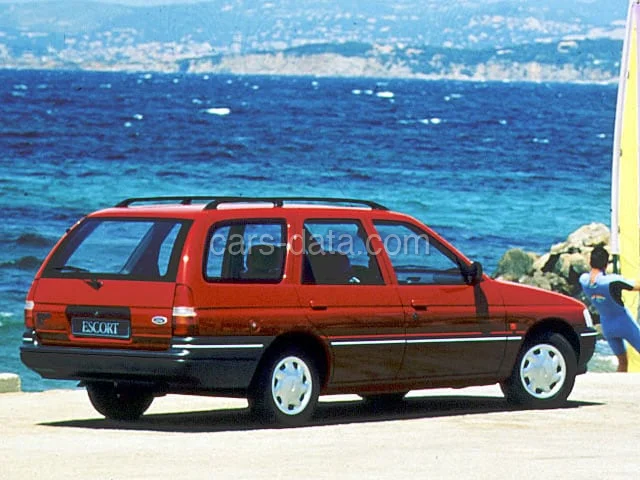 Ford Escort Clipper 1.8 D CL 1991 front view