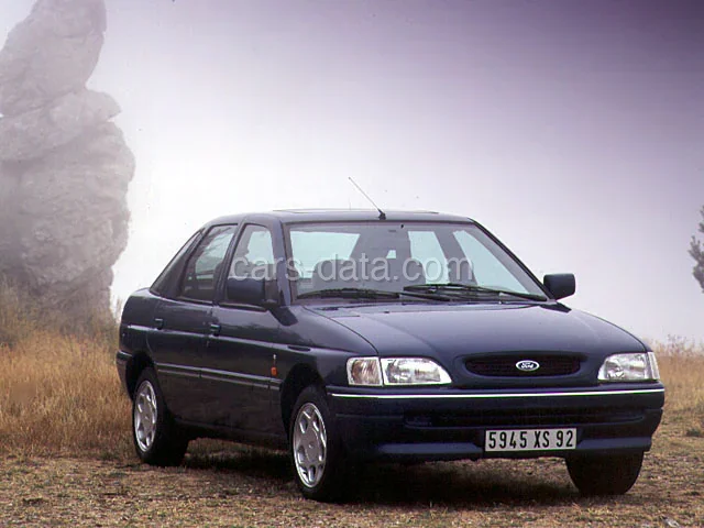 Ford Escort 1.4i CL 1992 front view