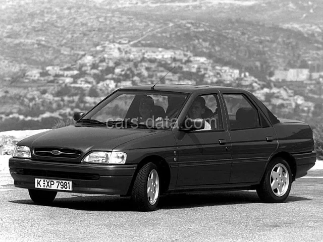 Ford Escort 1.3i Laser 1993 front view