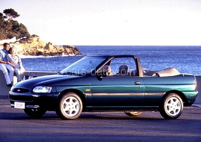 Ford Escort Cabriolet 1.4i Studio 1996 front view
