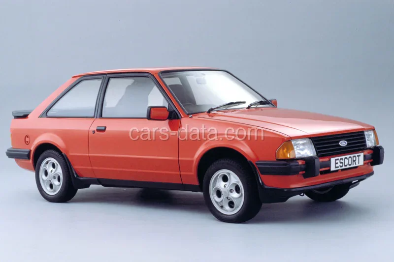 Ford Escort 1.3 GL 1980 front view