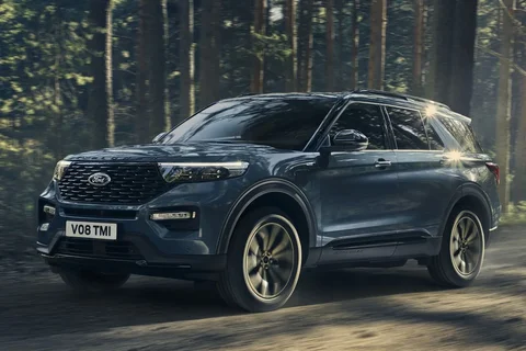 Ford Explorer 3.0 V6 EcoBoost PHEV ST-Line 2020 view 3