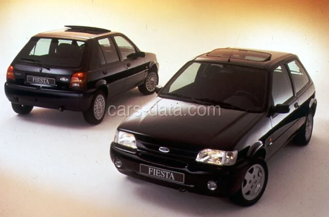 Ford Fiesta 1.6i GT 1994 front view