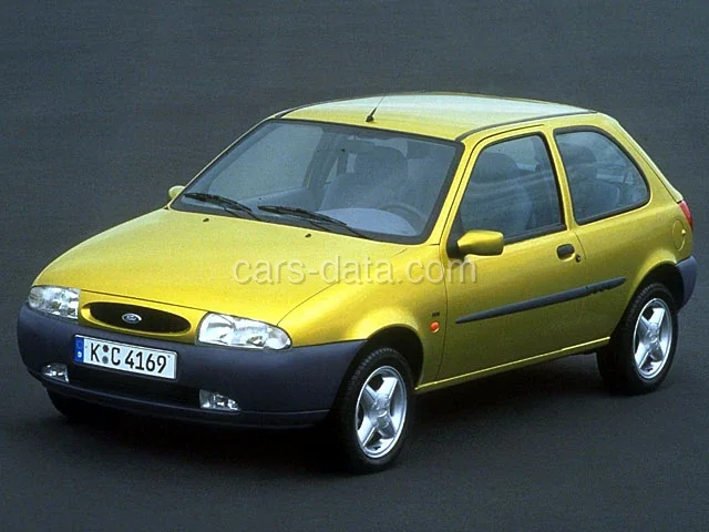 Ford Fiesta 1.8 D 1997 front view