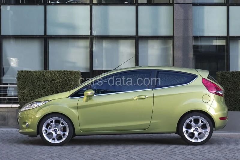 Ford Fiesta 1.6 Titanium 2008 front view