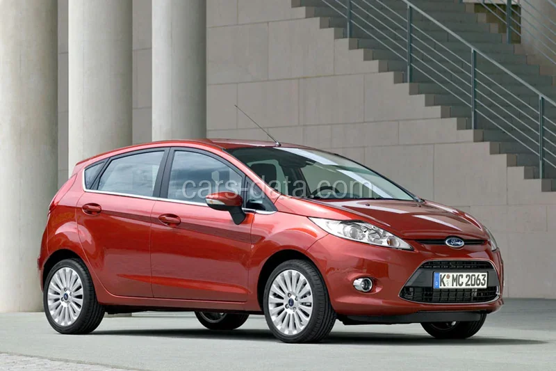 Ford Fiesta 1.6 Titanium 2008 front view